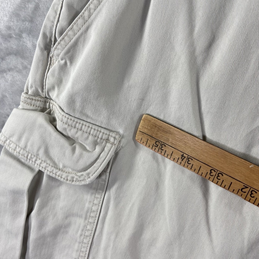 Vintage Levi's Silvertab Cargo Shorts men's 32 Baggy Khakis 10" Inseam 90s Y2K - Picture 11 of 12